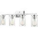 Verlana 4 Light 27.63 inch Chrome Bathroom Vanity Light Wall Light